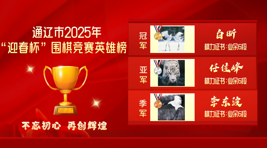 前三名
